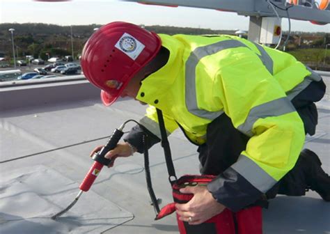 tear test on flat roof|low slope roof leak.